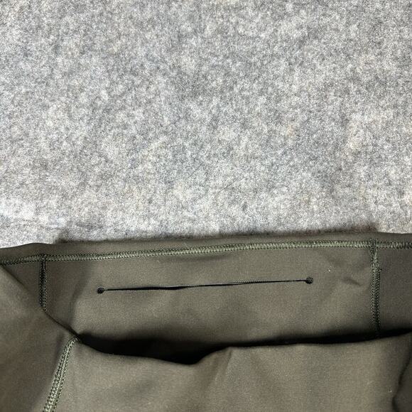 Lululemon Leggings Womens 4 In Movement Tight High Rise Olive Green Athleisure - Picture 6 of 9